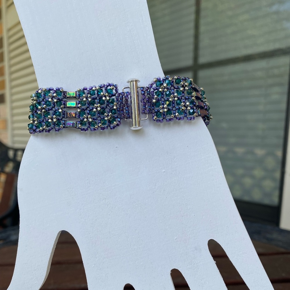 Handcrafted Swarovski Crystal Bracelet